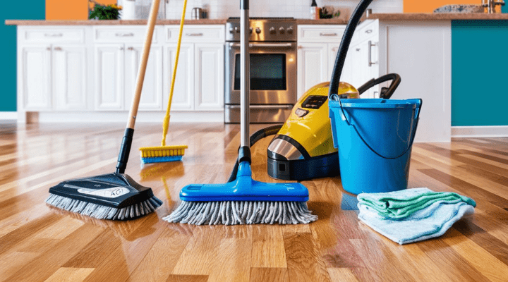 Wood Floor Cleaning