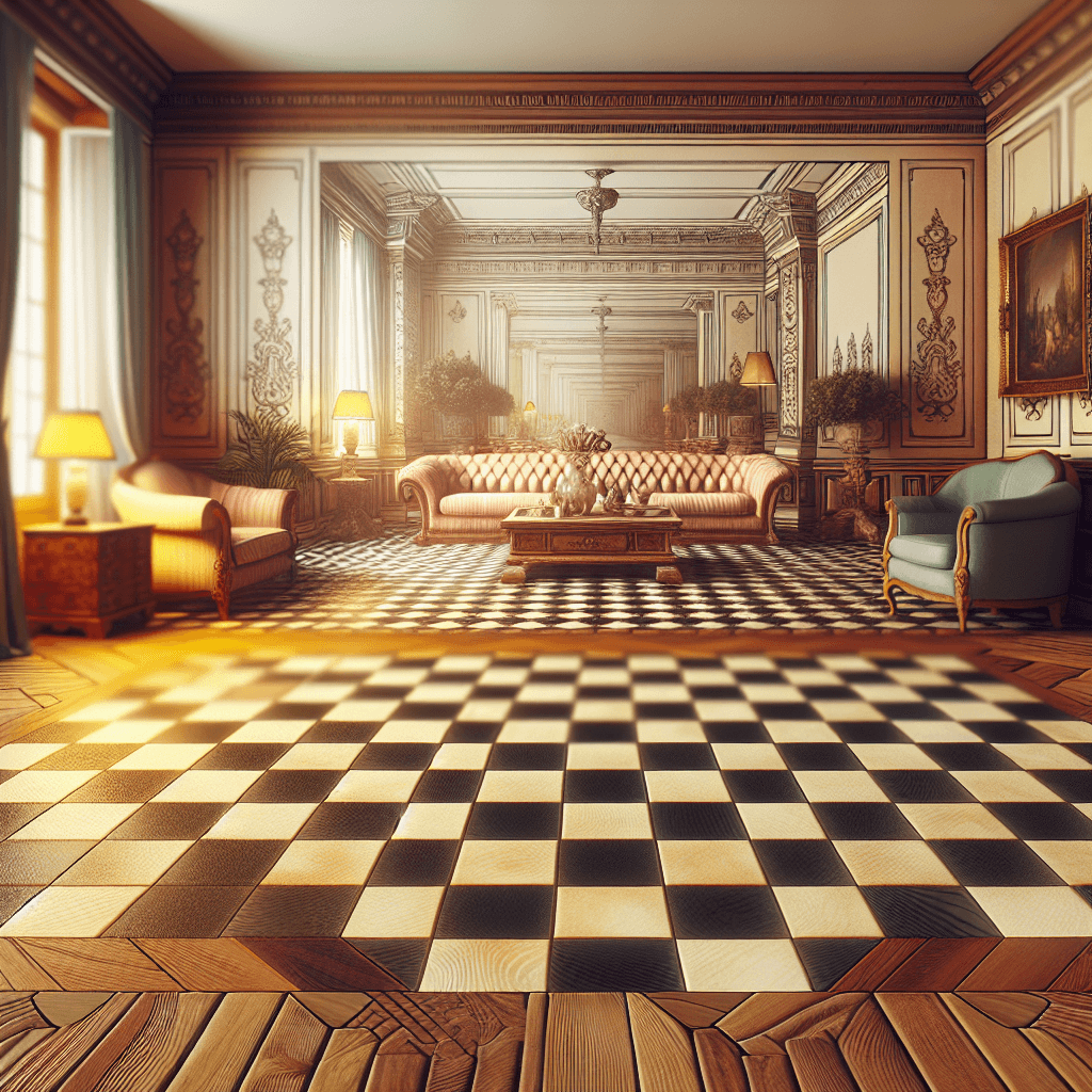 Retro Checkered Floor 2