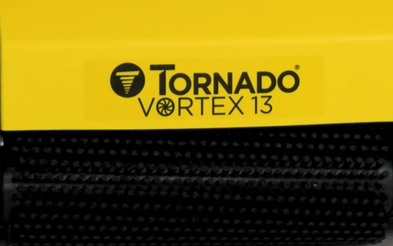 Tornado floor scrubber