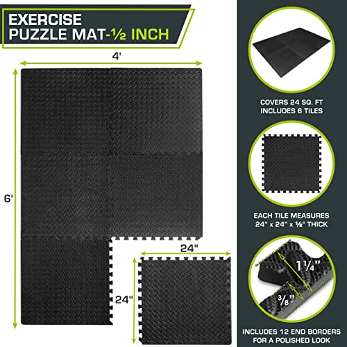 Rubber Puzzle Interlocking Floor Mats